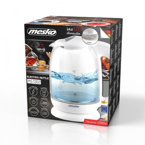 Mesko MS 1302w vízforraló fehér